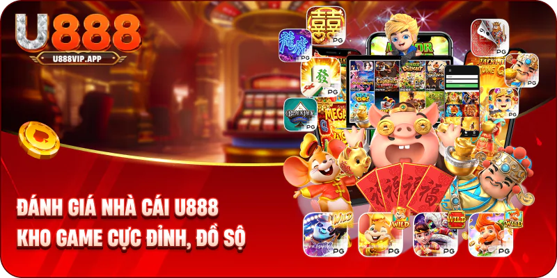 Đánh giá nhà cái U888 kho game cực đỉnh, đồ sộ
